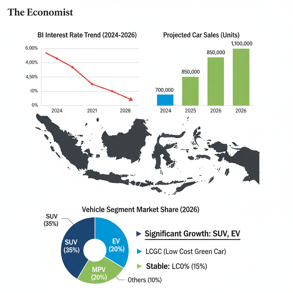 Market Otomotif RI 2026: Pemulihan Pasca-Suku Bunga Tinggi